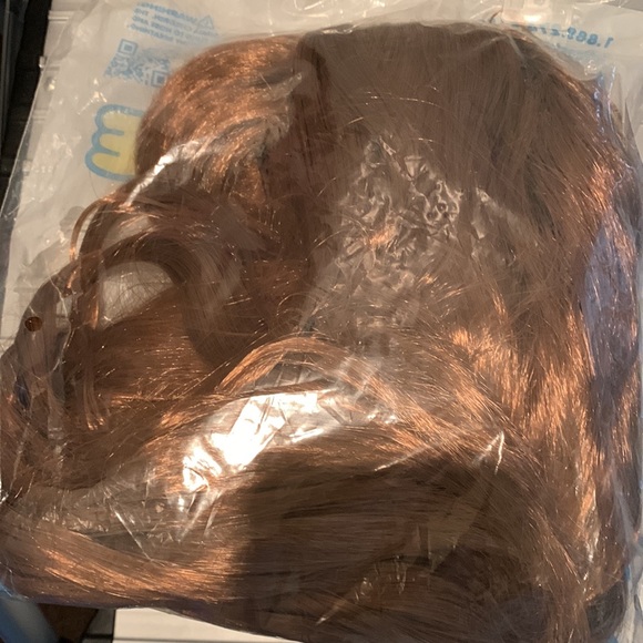 Disney Frozen Anna Halloween or Dress-up Costume Costume with Wig Sz 4-6 - Picture 5 of 5